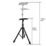 Tattoo Armrest Stand Tripod with Tray - ZHOOGE Foldable Tattoo Arm Leg Rest Stand Adjustable Height and Tilt Black Leather Pad Professional Heavy Equipment for Tattoo Studio