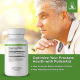 Graminex PollenAid Prostate Supplement: All Natural Prostate Support for Bladder Control & Urinary Tract Health, Rye Pollen Extract Made in USA, 90 Vegetarian Capsules