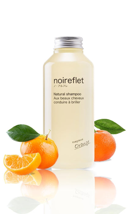 NOIREFLET Noalfle Raw Aroma Collagen Shampoo, 10.1 fl oz (300 ml), Mandarin Orange, 6-in-1, For Moisturizing Beauty Like A Salon