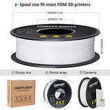 GIANTARM 3D Printer Filament, White Pla Filament, 1Kg(2.2lbs) Spool, 1.75mm Dimension Accuracy +/- 0.03mm, 3D Printing Filament