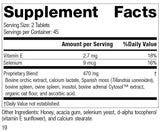 Standard Process - Cataplex E2 - 90 Tablets