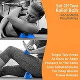 Acumobility Massage Ball Roller 2 Pack - Trigger Point - Massage Balls Massage Roller Ball - Foot Massage Ball - Physical Therapy Ball (Deep Pressure)