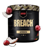 REDCON1 Breach BCAAs, Tiger's Blood - Keto Friendly + Sugar Free Essential Amino Acids for Recovery - Contains BCAAs L-Leucine, L-Isoleucine & L-Valine (30 Servings)