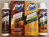 Zap Wood Restorer & Wood Maintainer 2 10 Ounce Bottles As Seen On Tv