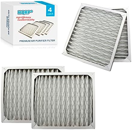 HQRP 4-Pack Filter compatible with Hamilton Beach TrueAir 04712 04381 840117900 True-Air O4712 O4381
