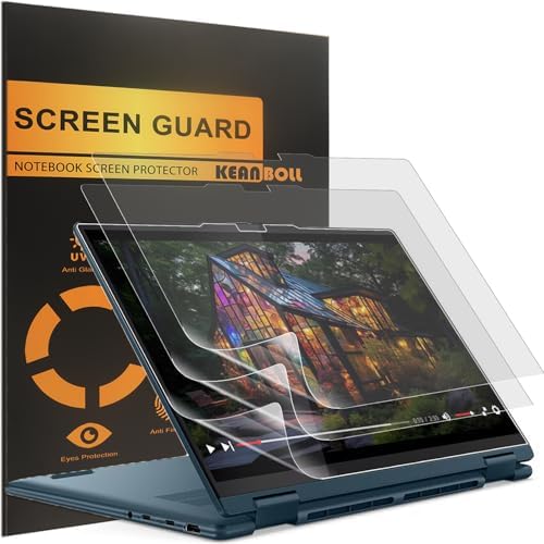 KEANBOLL 3 Pack Designed for Lenovo Yoga 7i 14 & Lenovo Yoga 7 14 2-in-1 Touchscreen Laptop Screen Protector (14 inch/2025-2024-2023), Anti Glare and Anti Fingerprint (Matte) Shield