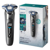 Philips Norelco Shaver 7200, Rechargeable Wet & Dry Electric Shaver with SenseIQ Technology and Pop-up Trimmer, S7887/82