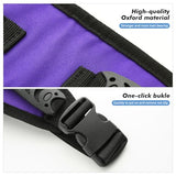 HOOMTREE Gait Belts Transfer Belts for Seniors,Gait Belt with Handles,Gate Belts Medical for Elderly with Quick Release Buckle Anti-Slip Function,Transfer Belt for Elderly and Disabled (Purple)