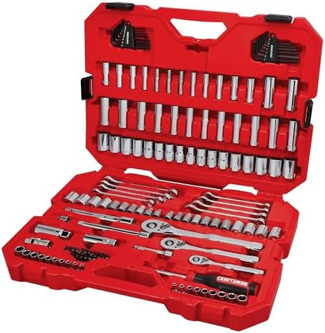 CRAFTSMAN Mechanics Tool Set, 1/4, 1/2 and 3/8 Inch Drive, 135 Piece (CMMT12124)