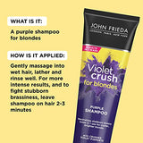 JOHN FRIEDA Violet Crush For Blondes Purple Shampoo 8.3 oz