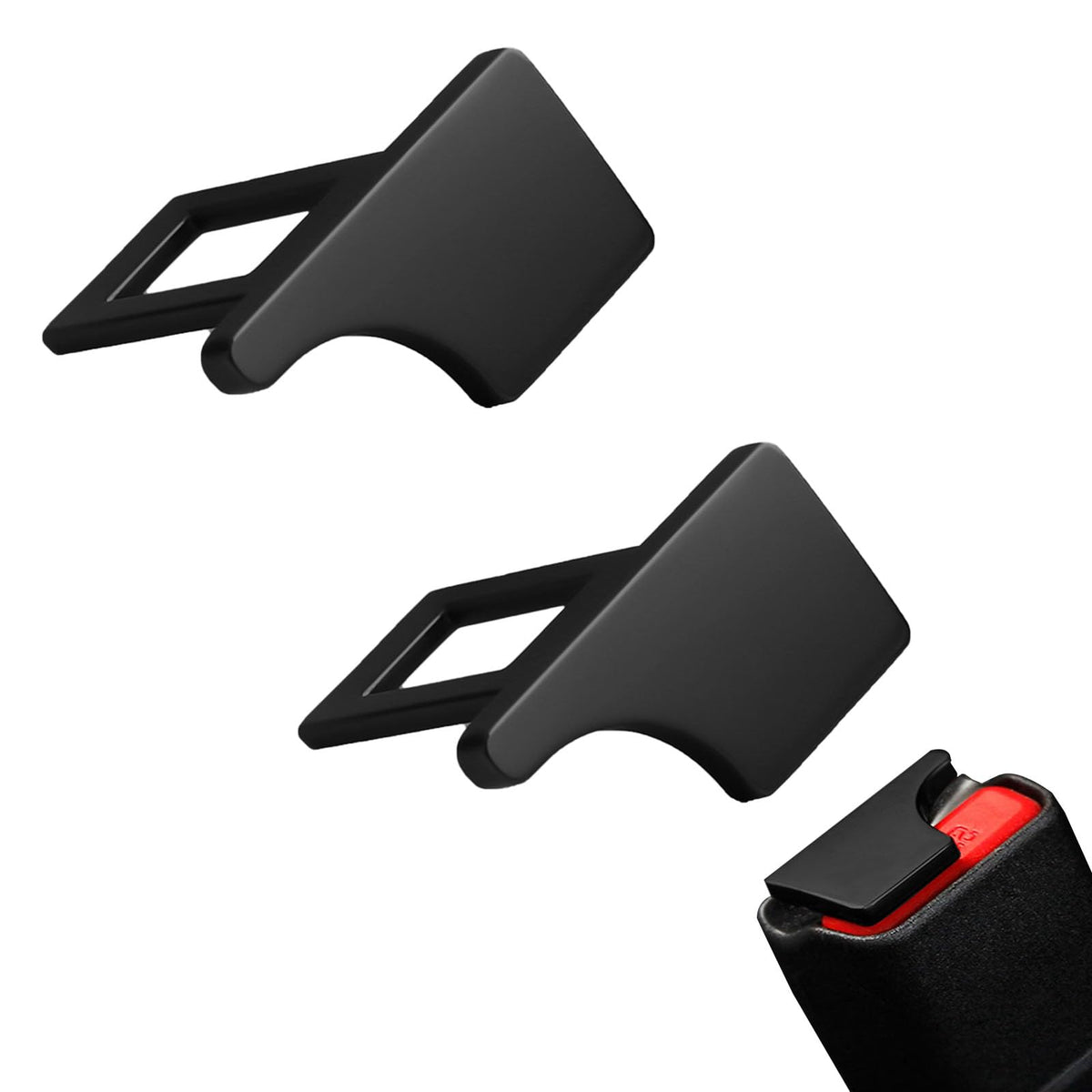 2 Stück Anschnaller Adapter - Gurtschloss Für Auto-Sicherheitsgurte