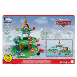 Mattel Disney and Pixar Cars Mini Racers Advent Calendar, 25 Surprises Include 4 Mini Toy Cars & Reconfigurable Playset