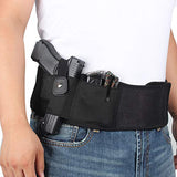 LAMPOO Belly Band Concealed Carry Gun Holster Belt Right Hand Waist Waistband Hip Men Women Unversal