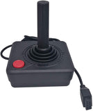 RUITROLIKER Retro Controller Gamepad Joystick for Atari 2600 System Console Black