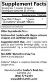 Doctor's Best Fish Collagen w/Naticol Fish Collagen, Supports Skin, Nails, Joints, 30 Powder Stick Pack