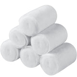 Nuanchu 6 Rolls Cast Padding Soft Individual Pack Padding Use with Plaster Cloth Gauze Bandage for Halloween Wrap Bandage Art Projects, Body Casts, Mask Making, Hobby Craft (4 Inch X 12 ft)