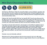 Zing Dark Chocolate Mint Kids Protein Bars, Gluten Free 100 Calorie Mini Bars with High Protein, Vegan Nutrition Bars, Dairy Free Plant Based Protein, Kosher, Low Sugar, No Sugar Alcohols-18 count