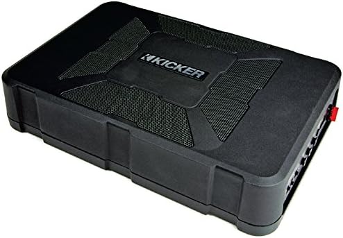 Kicker 11HS8 Hideaway Compact 8in Powered HS8 Sub Box (Renewed)