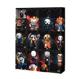 Halloween Advent Calendar 2024 - Contains 24 Gifts, 2024 Halloween Horror Movie Figures Advent Calendar, Halloween Countdown Calendar, Halloween Doll Collectible Figures Gift for Kids (C)