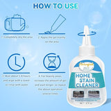 Home Remover Gel, 8 Fl Oz Household Washing Machine Cleaner for Washing Machine, Refrigerator Strips, Cleaner For Tiles Grout Sealant Bathroom Cleaning Home Kitchen Sinks Cleaning Grout Cleaner