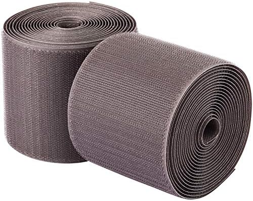 WILLBOND 2 Pcs 10 ft x 3 Inch Cable Floor Strip Cable Cover Cords Cable Protector Carpet Cable Management for Wires on Floor Protect Cords and Prevent a Trip Hazard, Gray