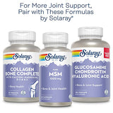 SOLARAY Glucosamine Sulfate 1500mg, Healthy Joint Support Supplement, Powerful Connective Tissue and Joint Health Formula with Turmeric & Boswellia, 60-Day Money Back Guarantee, 60 Serv, 120 VegCaps