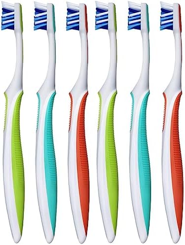 Oral-B Cross-Action Toothbrush, Bristles Compact Head PRO, Soft - 2 Pack of 3
