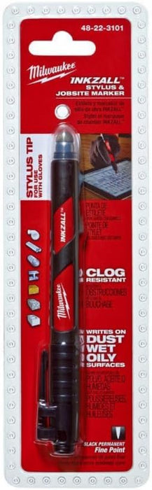 Milwaukee 48-22-3101 Inkzall Stylus and Marker, Fine, Black