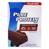 Pure Protein Chocolate Deluxe Value Pack,6 Count 50 Gram Bars (Pack of 36 Bars)