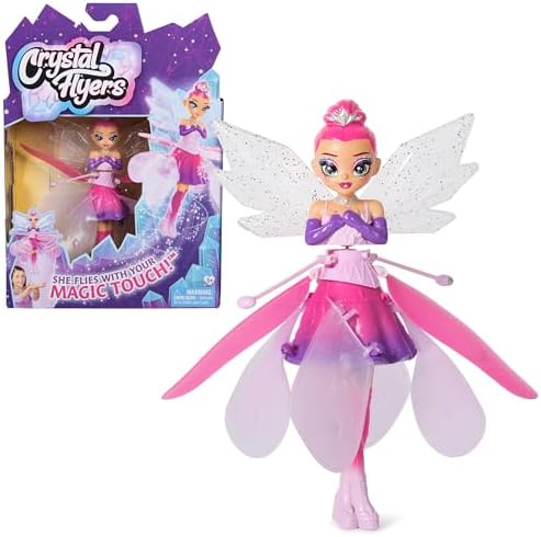 Magical Flying Doll with Crystal Wings, Interactive Kids Toys for Ages 5 and up