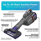 BLACK+DECKER dustbuster furbuster AdvancedClean+ Cordless Pet Handheld Vacuum, Home, Pet and Car Vacuum (HHVK515JP07)