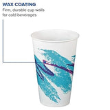 Dart Solo RP12NP-00055 Jazz 12 oz. Poly Paper Cold Cup - 100/Pack