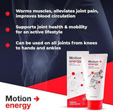 Motion Energy - Body Balm | Eucalyptus, Rosemary, Cinnamon Essential Oils & Ginger | 50 ml | 1 Pack