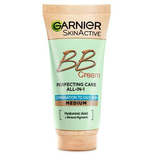 GARNIER BB Cream For Combination Oily Skin SPF 25 Evens Mattifies Pores 50 ml