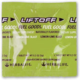 HERBALIFE LIFTOFF Energy Tablets - Lemon-Lime Blast - Instant Energy Drink Tablets for Natural Boost of Energy, Clears Minds, Improves Concentration (10 Tablets)