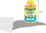 Spring Valley Omega 3 Fish Oil Maximum Care 2000mg Lemon 120 Softgels