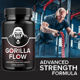 2-Pack Gorilla Flow Capsules Extra Strength Mens Supplement- 120 Capsules