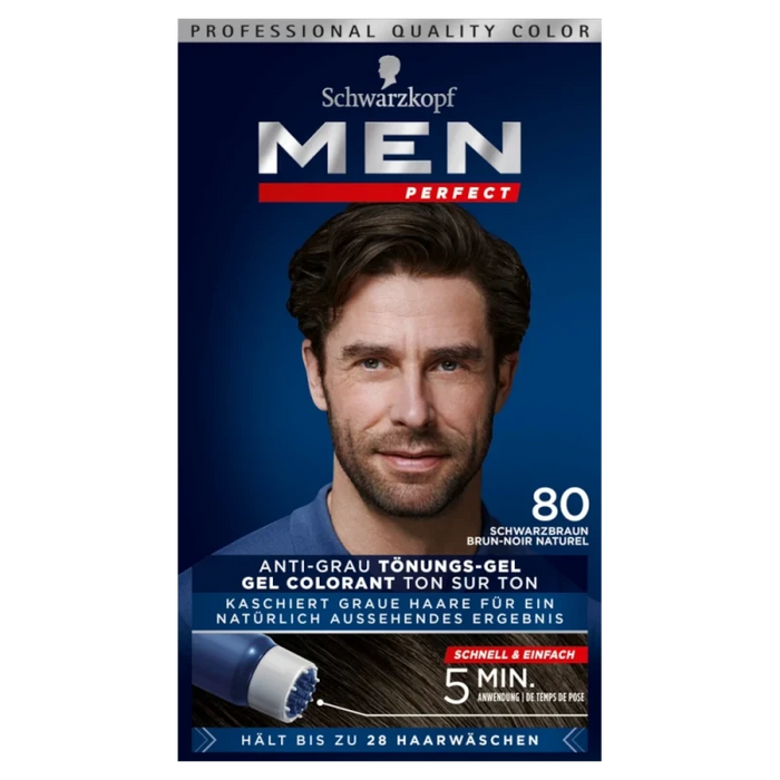 Men Perfect Schwarzkopf Men Perfect 80 Natural Brown Black