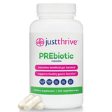 Just Thrive PREbiotic Capsules - Prebiotic Blend for Gut Health and Immune Support, 120 Caps