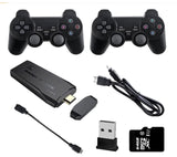 Retro Game Console, Nostalgia Game Stick, Wireless Retro Play, Plug and Play Video Game Stick Built in 12000+ Games, 4K HDMI Output, 9 Classic Emulators, Dual Controllers, Kids & Adult (64GB)