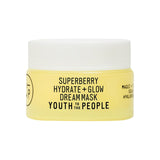 YOUTH TO THE PEOPLE Superberry Hydrate + Glow Dream Mask Mini 15ml Each (2pcs)