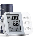 Blood Pressure Monitor for Home use：AILE 111 Blood Pressure Machine, Accurate and Reliable Upper Arm BP Monitor with Large Cuff (9-20.5"), Voice Broadcast, 2x99 Memory, and Easy-to-Use Features