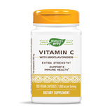 Nature’s Way Vitamin C with Bioflavonoids - Extra Strength - 1 g Vitamin C as Ascorbic Acid - Citrus Bioflavonoids - For Immune Support* - Gluten Free & Dairy Free - 100 Capsules