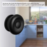 Dokon Baby Safety Magnetic Cabinet Lock, Invisible Child Lock for Cupboard and Drawers, No Drilling or Screws (10 Locks + 2 Keys) - Black