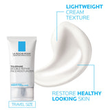 La Roche-Posay Toleraine Skin Care Set | Double Repair Face Moisturizer 40ml & Hydrating Gentle Cleanser 400ml | Oil Free Moisturizer & Face Wash | Formulated with Niacinamide