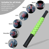 ARGOMAX Massage Stick, Manual Massage Stick, Muscle Rolling Stick for Relieving Muscle Soreness and Reducing Muscle Spasm and Tension. Green.