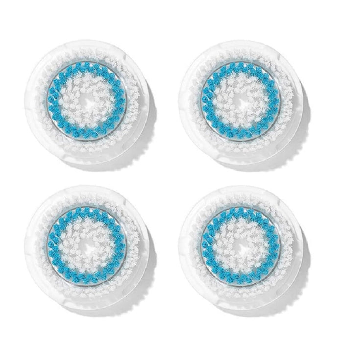 Clarisonic Deep Pore Facial Cleansing Brush Head Replacement For Mia 1, Mia 2, Mia Fit, Alpha Fit, Smart Profile Uplift and Alpha Fit X, 4 Count