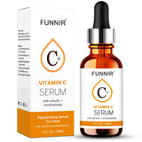 FUNNIR Vitamin C Serum-30ml for Face Plus Hyaluronic Acid, Retinol, Niacinamide, Reduce Fine Lines, Nourishing Skin Serum(1 oz)