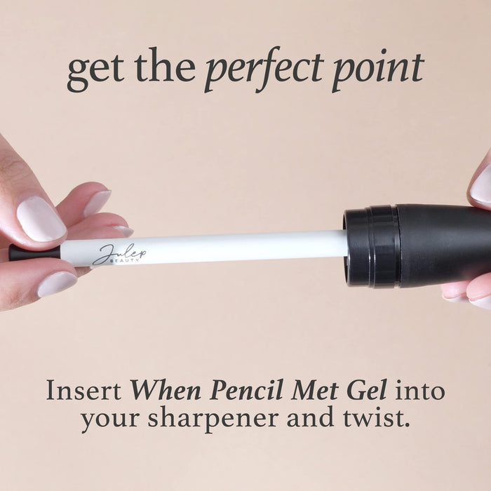 Julep When Pencil Met Gel Sharpenable Multi-Use Longwear Eyeliner Pencil - Rich Brown - Transfer-Proof - High Performance Liner