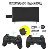 Retro Game Console, Plug and Play Video Game Console Built in 20000+ Games,9 Classic Emulators, 4K High Definition HDMI Output for TV with Dual Controllers